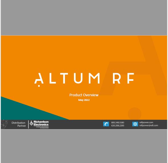 ALTUM_RF Products